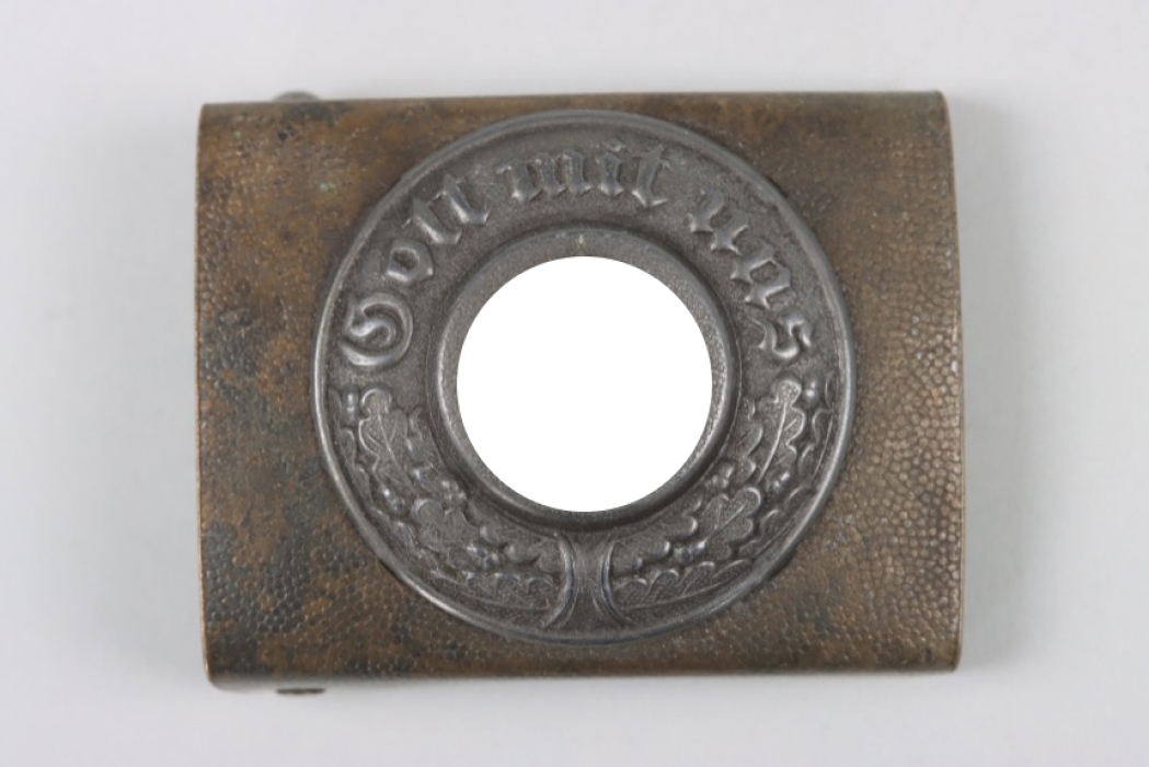 Water protection police buckle "Gott mit uns" (EM/NCO)