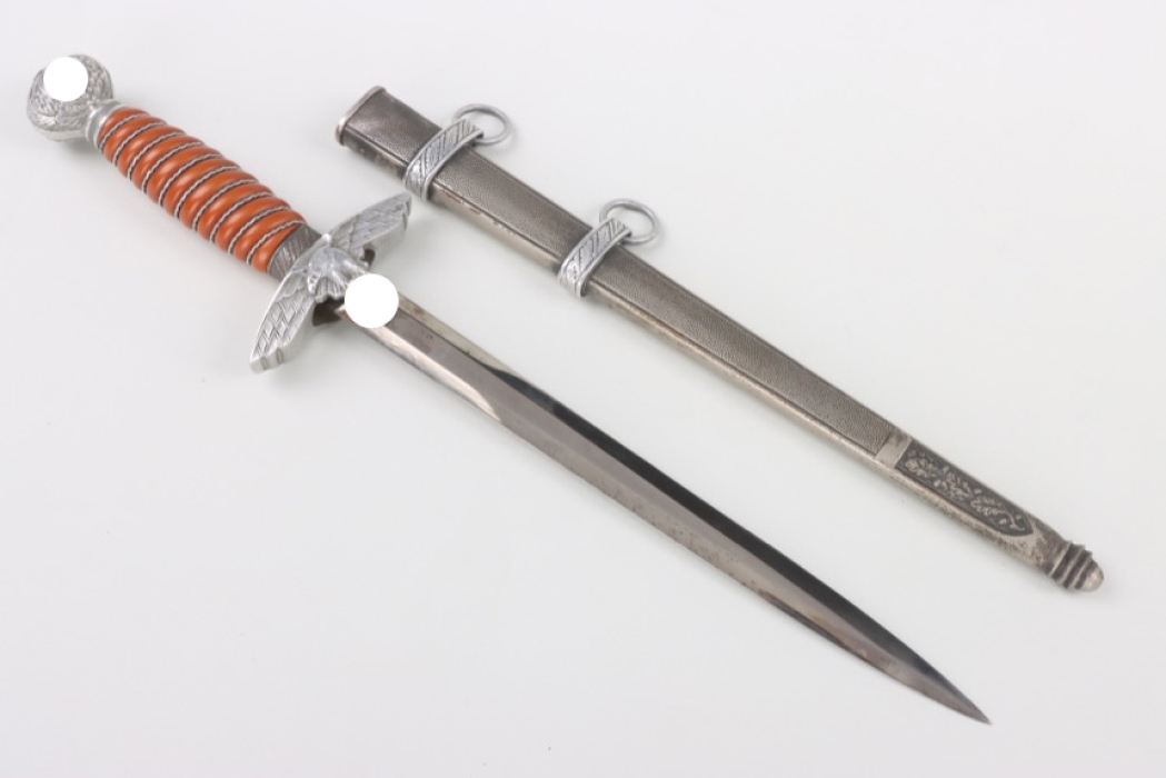 M37 Luftwaffe officer's dagger - SMF + acceptance mark