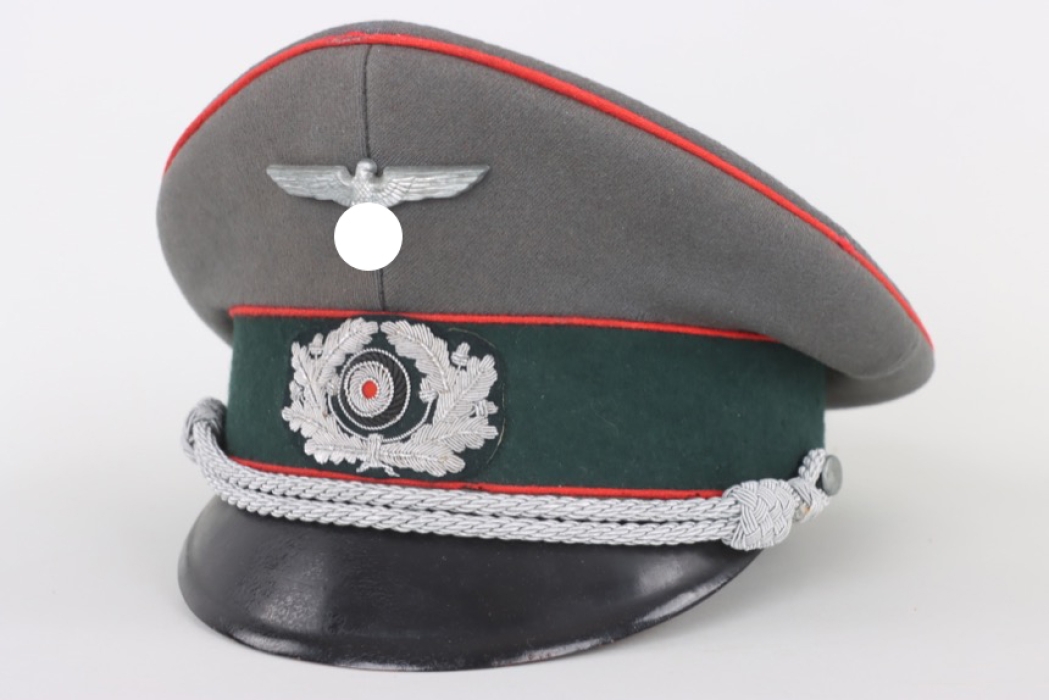 Heer artillery visor cap for officers - Peküro