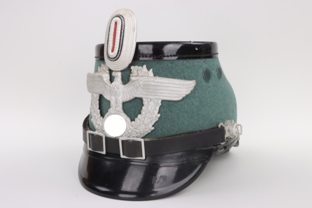 Police shako EM/NCO size 57 - Hans Ronmer