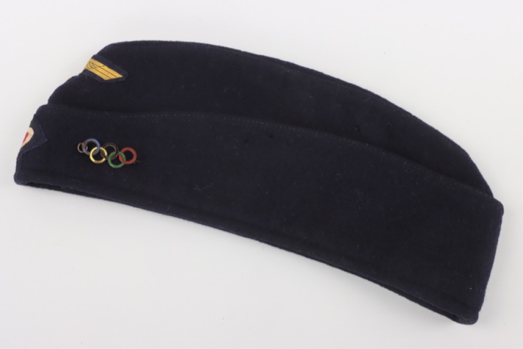 Kriegsmarine M39 EM/NCO overseas service cap, « 1936 Berlin Olympics »