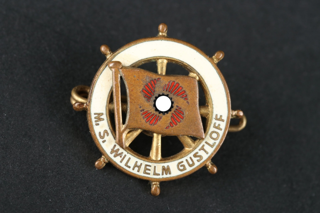 KDF - Badge "M. S. Wilhelm Gustloff"