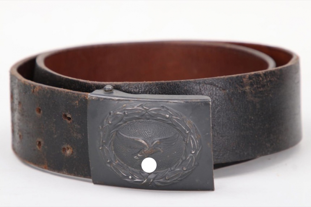 Luftwaffe field buckle & belt - EM/NCO