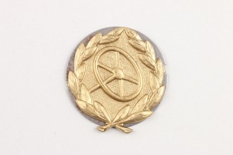 Wehrmacht drivers badge in gold