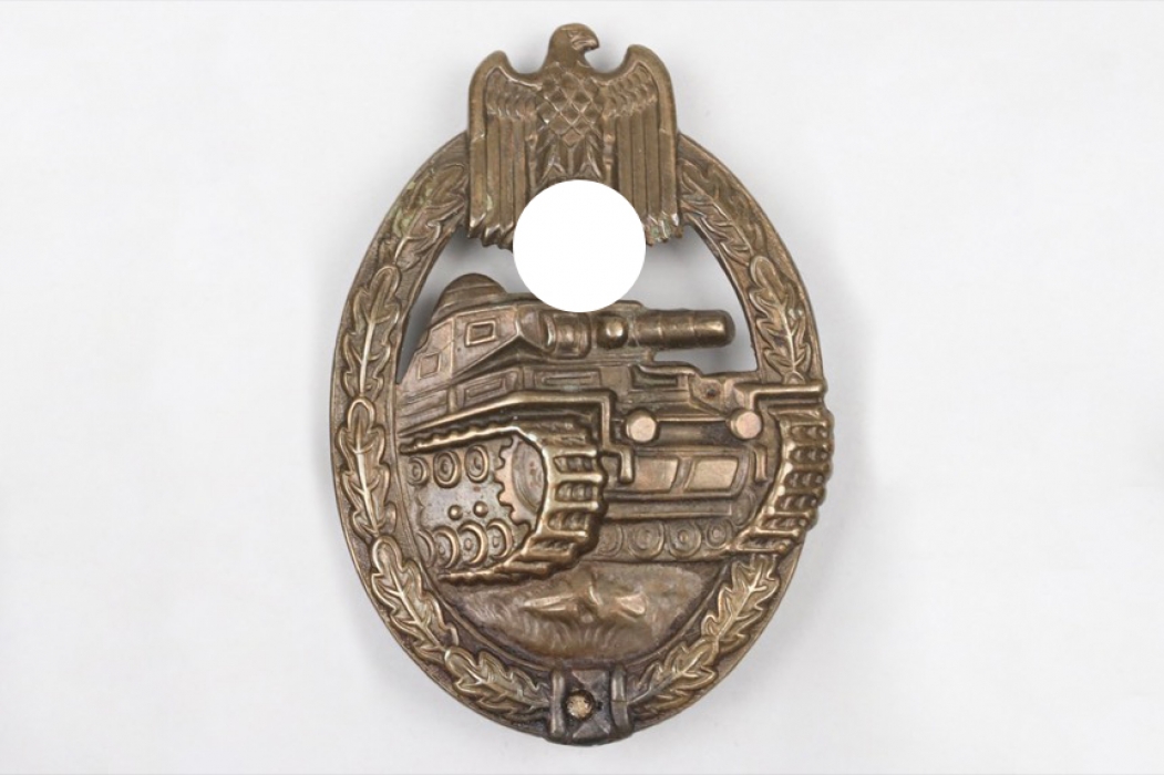 Tank Assault Badge in bronze